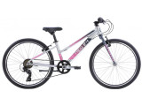 Велосипед 24" Apollo NEO 7s girls Brushed Alloy / Charcoal / Pink Fade